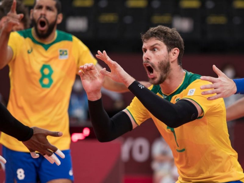Imagem de Olimpíadas 2020: Brasil vence de virada contra os Estados Unidos no vôlei masculino