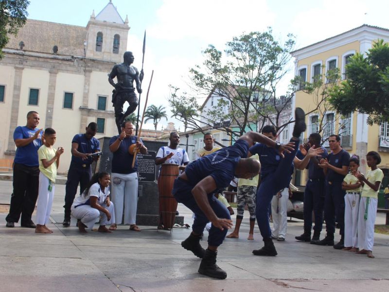 Imagem de Em homenagem ao Dia do Capoeirista, Guarda Civil promove roda de capoeira nesta terça (3)