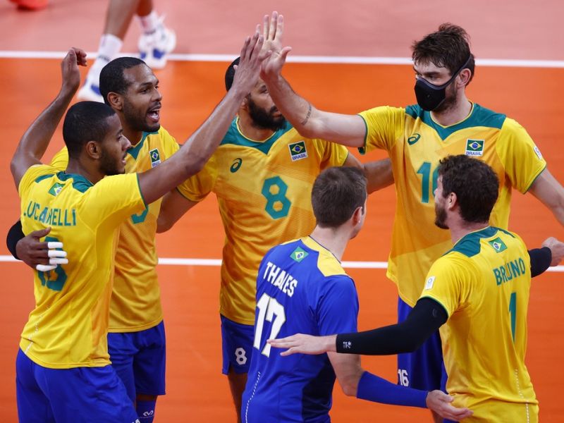Imagem de Olimpíadas: Brasil perde para seleção russa no vôlei masculino e não garante vaga na final