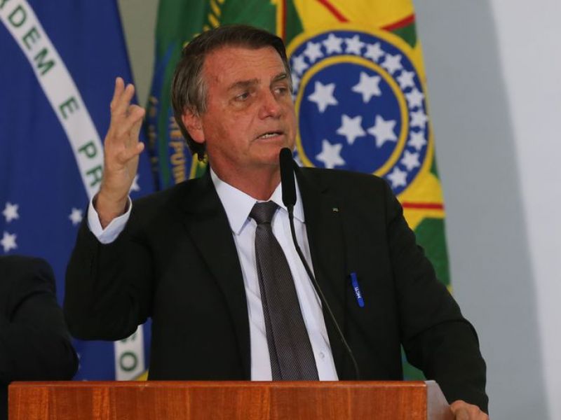 Imagem de Bolsonaro chama Barroso de 'filho da p***' em visita a Santa Catarina