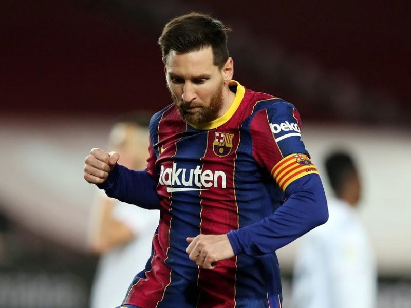 Imagem de Messi se despede do Barcelona e chora em discurso final