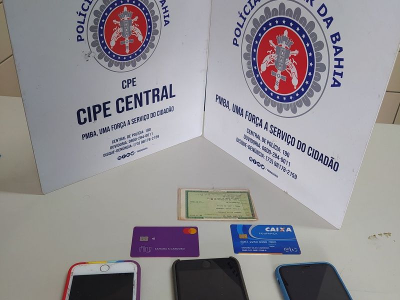 Imagem de Cipe Central recupera três celulares roubados com ajuda de GPS