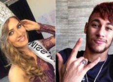 Imagem de  Miss Mundo nega romance com o craque Neymar