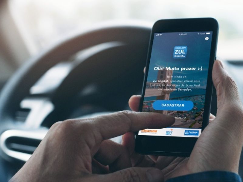 Imagem de Aplicativos da Zona Azul Digital trazem comodidade a motoristas em Salvador