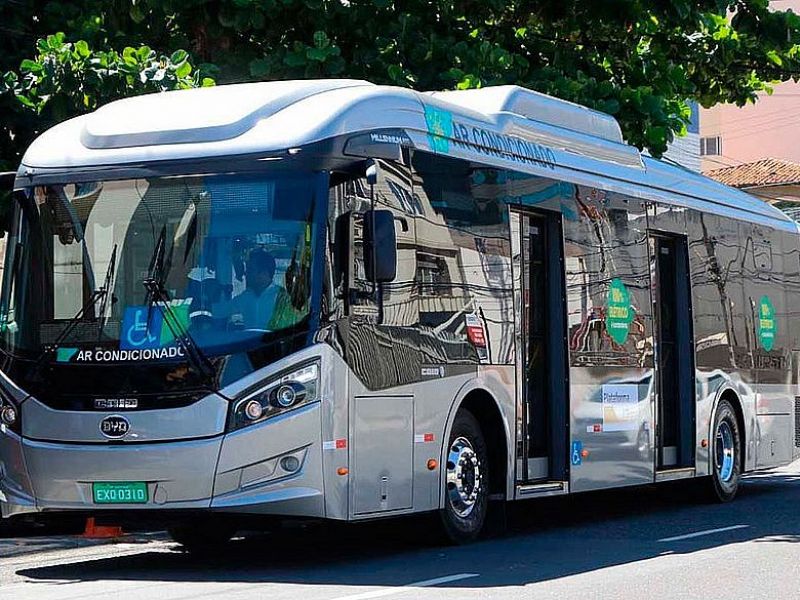 Imagem de Prefeitura inicia testes com ônibus elétricos em linhas do BRT