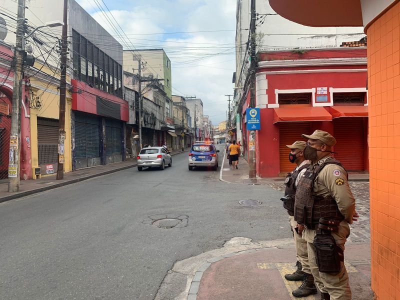 Imagem de   Policiamento na Barroquinha é intensificado nesta terça (21)