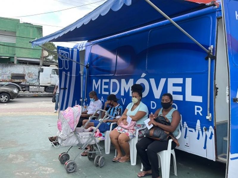 Imagem de MédMóvel leva vacinação contra Covid-19 para bairros de difícil acesso em Salvador
