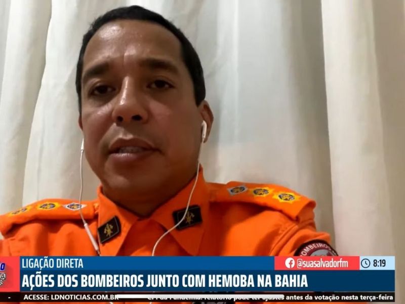 Imagem de Bahia não registra mais nenhum foco de incêndios, afirma tenete do CBMB
