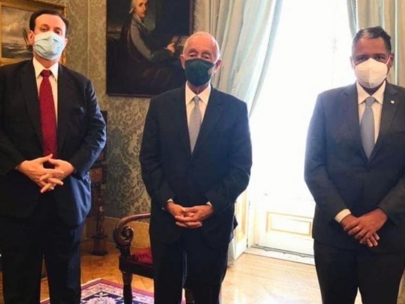 Imagem de Antônio Brito e Kassab se reúnem com presidente de Portugal