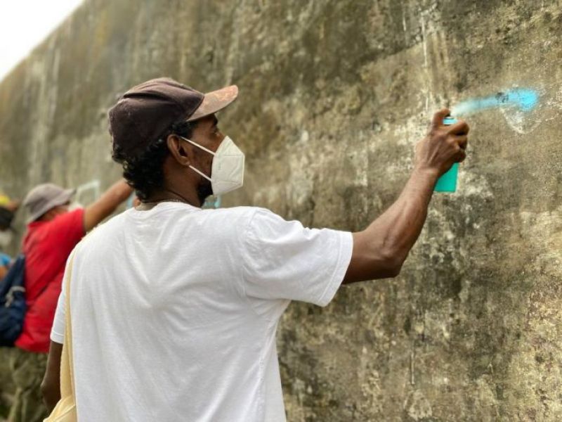 Imagem de  Oficina de grafite é realizada em Salvador até sexta-feira (19)