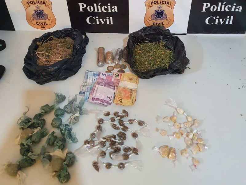 Imagem de Mais de 70 poções de drogas são apreendidas em Juazeiro 