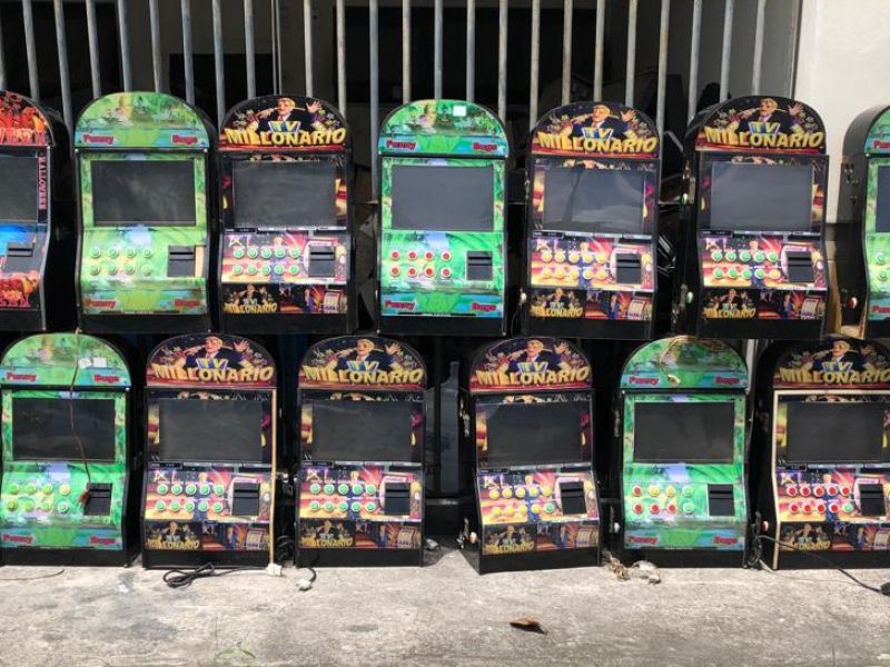 Imagem de Coorpin de Feira apreende 15 máquinas caça-níqueis