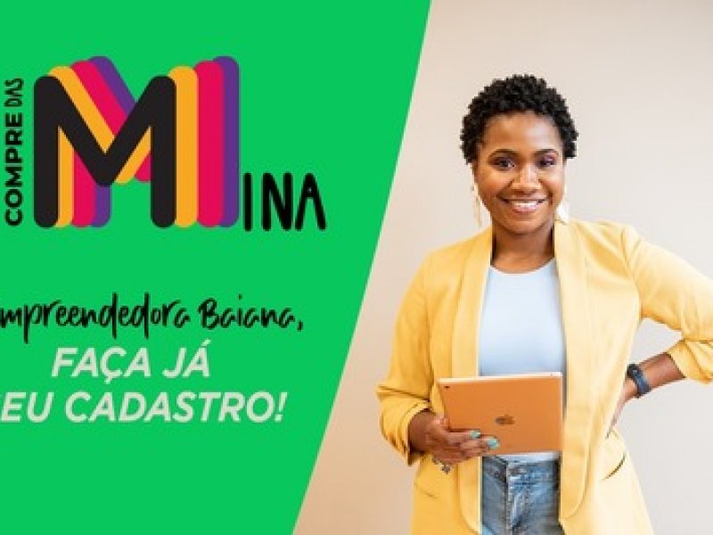 Imagem de Portal Compre das Mina divulga produtos e serviços de mulheres empreendedoras da Bahia