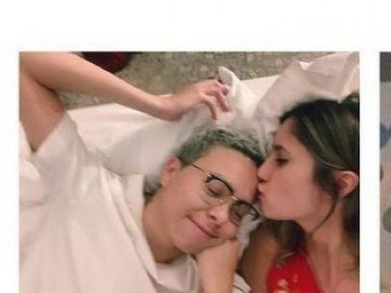 Imagem de   Namorada de Maria Gadú se declara para cantona em dia de aniversário