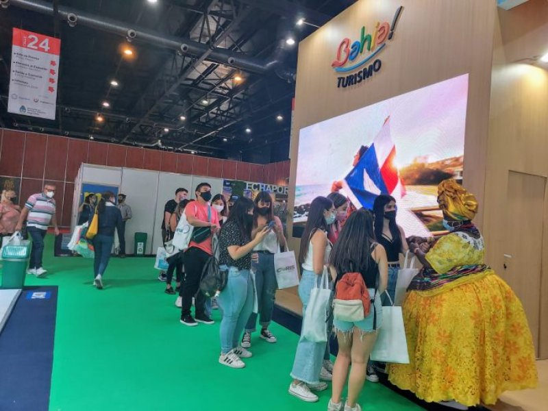Imagem de  Bahia ganha destaque na Feira Internacional de Turismo em Buenos Aires