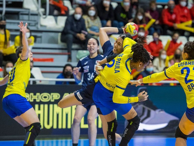 Imagem de Brasil se classifica para segunda fase do Mundial feminino de handebol