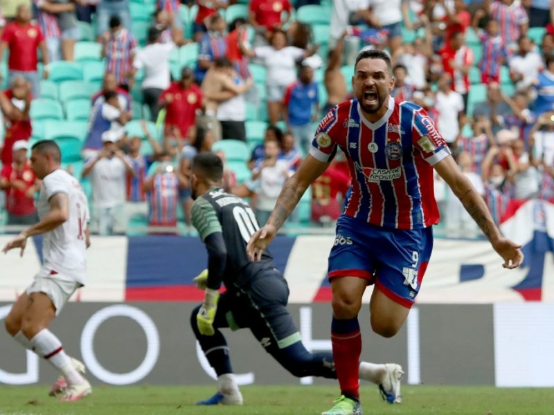 Imagem de  Bahia vence o Fluminense por 2x0 e deixa o Z-4 