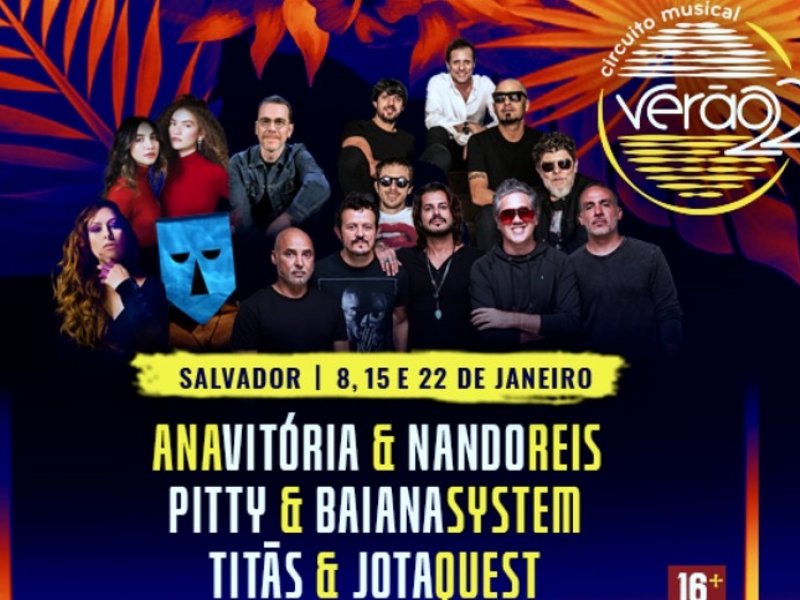 Imagem de Após novo decreto, Circuito Musical Verão 22 é adiado