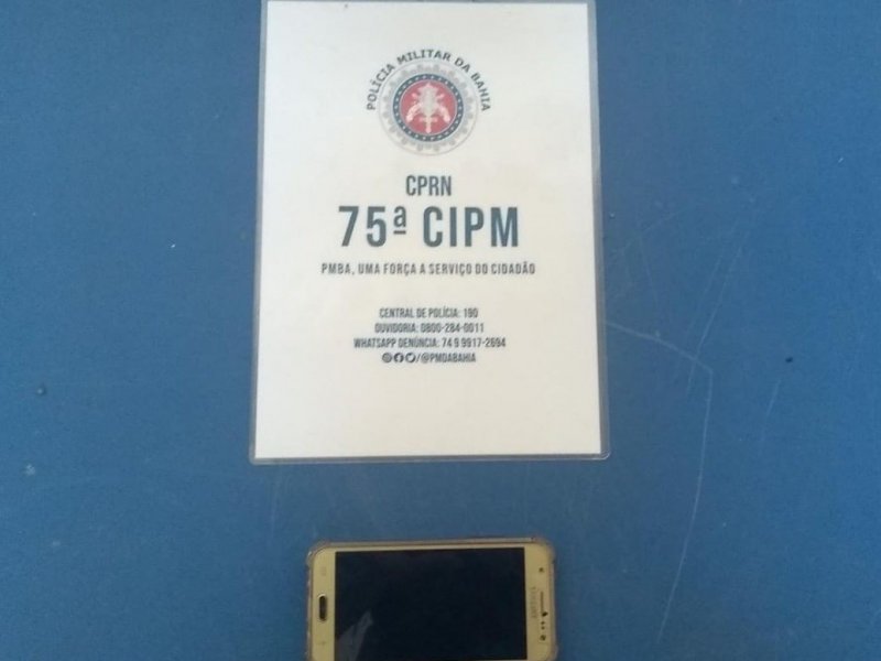 Imagem de 75ª CIPM recupera aparelho com auxílio do Alerta Celular