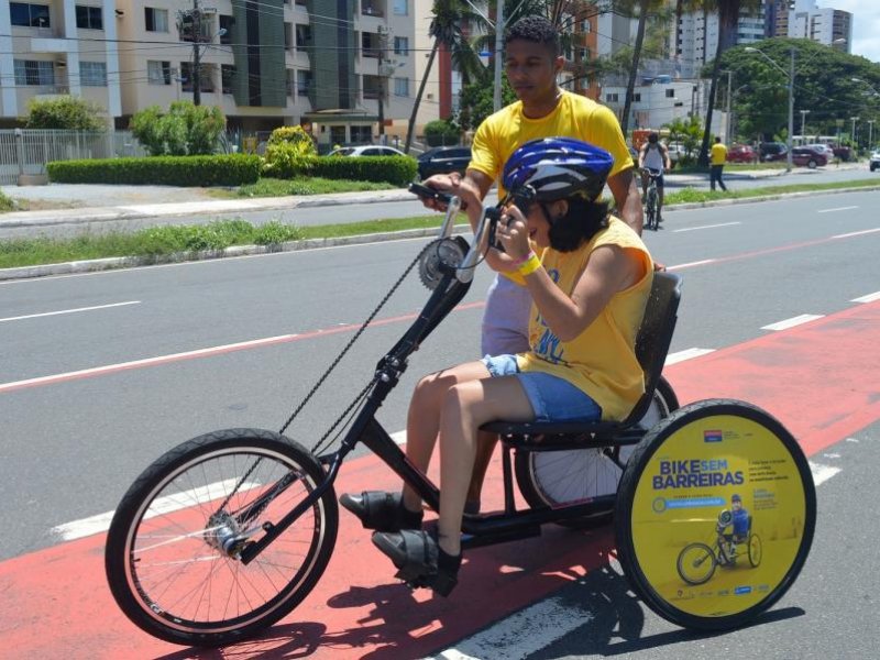 Imagem de ‘Bike Sem Barreiras’ promove inclusão a pessoas com deficiência neste sábado (15)