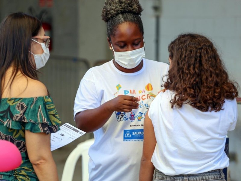 Imagem de Mais de 11 mil crianças em Salvador já foram vacinadas contra Covid-19; confira pontos desta sexta (21)