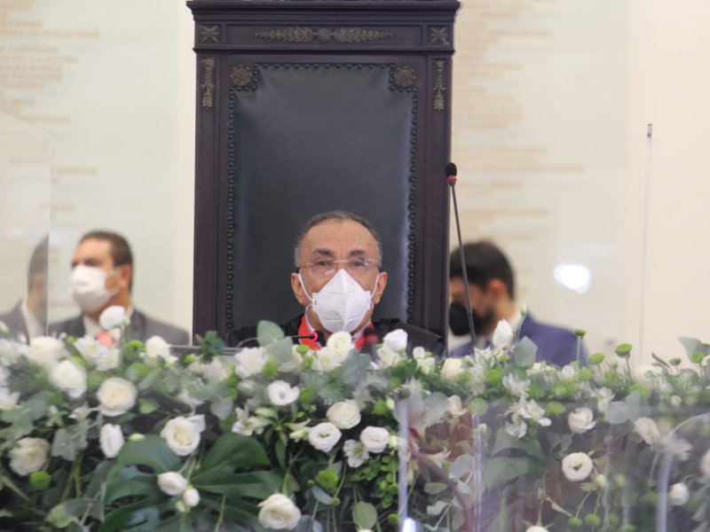 Imagem de Emocionado, Lourival Trindade deixa presidência do TJ-BA e fala em “separação não querida por mim”