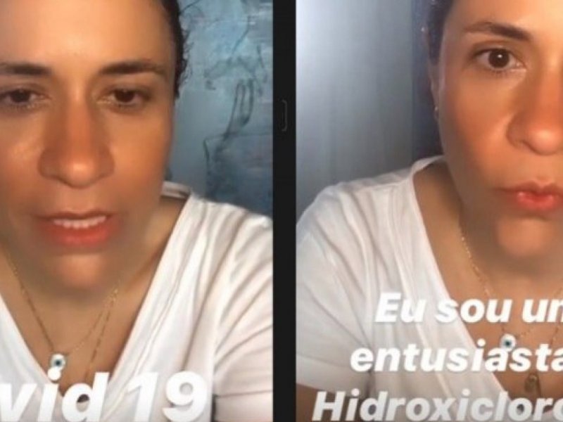 Imagem de Ex-esposa de Bruno Reis se posiciona contra passaporte vacinal e já defendeu uso da hidroxicloroquina; conheça