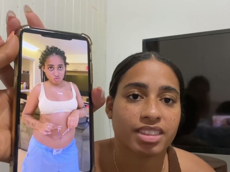Imagem de MC Loma anuncia que está grávida e rebate especulações sobre o pai do bebê; assista