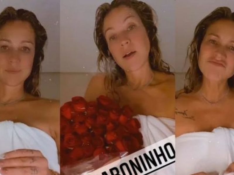 Imagem de Luana Piovani provoca após polêmica com filhos no BBB 22: ‘Chupa, Boninho’