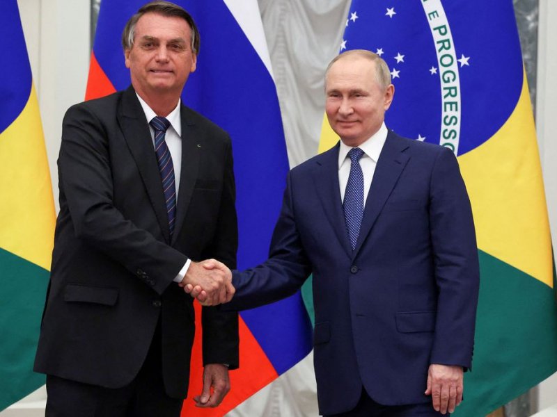 Imagem de Presidente agradece a Putin apoio à soberania brasileira na Amazônia