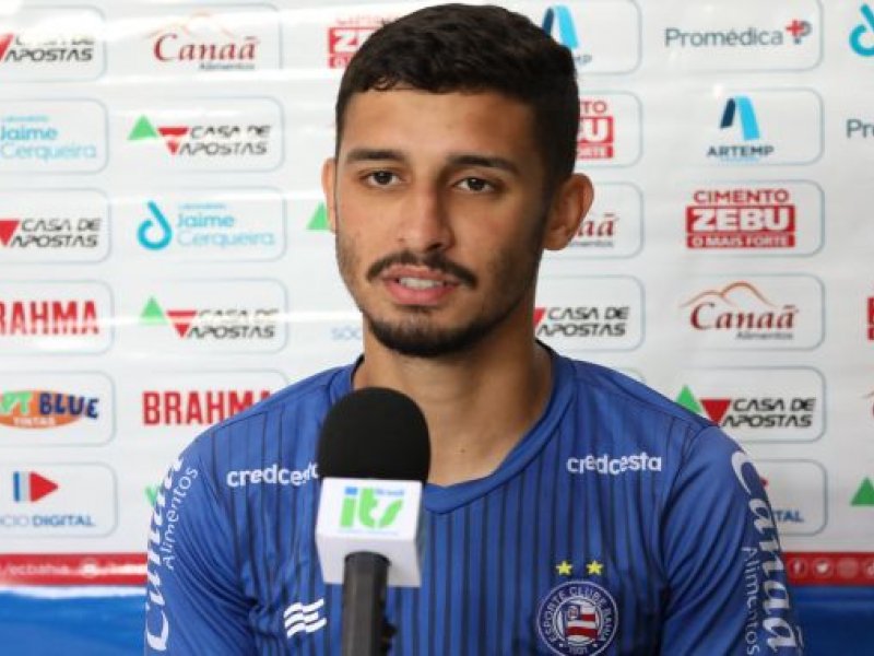 Imagem de Meia do Bahia, Daniel espera jogo difícil contra o Fortaleza