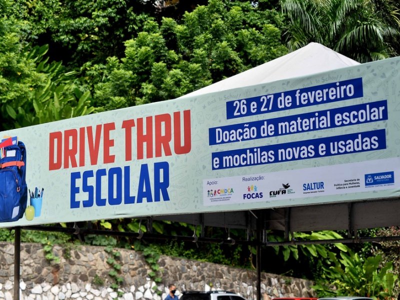 Imagem de Drive-Thru Escolar: Entidades que atendem crianças e adolescentes de Salvador recebem doações até este domingo (27)