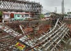 Imagem de Perícia vai analisar peças da ponte que desabou em Fortaleza