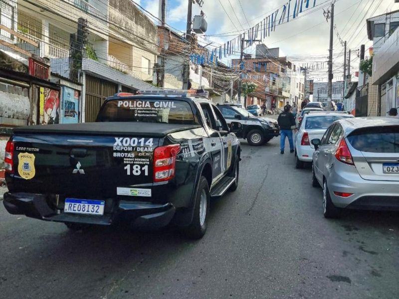 Imagem de Polícia Civil cumpre mandado de tentativas de feminicídios em ação nacional do dia da mulher em toda Bahia