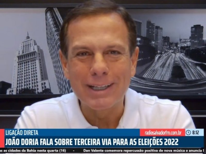 Imagem de Doria critica candidatura de ministro de Bolsonaro em SP: "Aqui não é lugar de forasteiro"