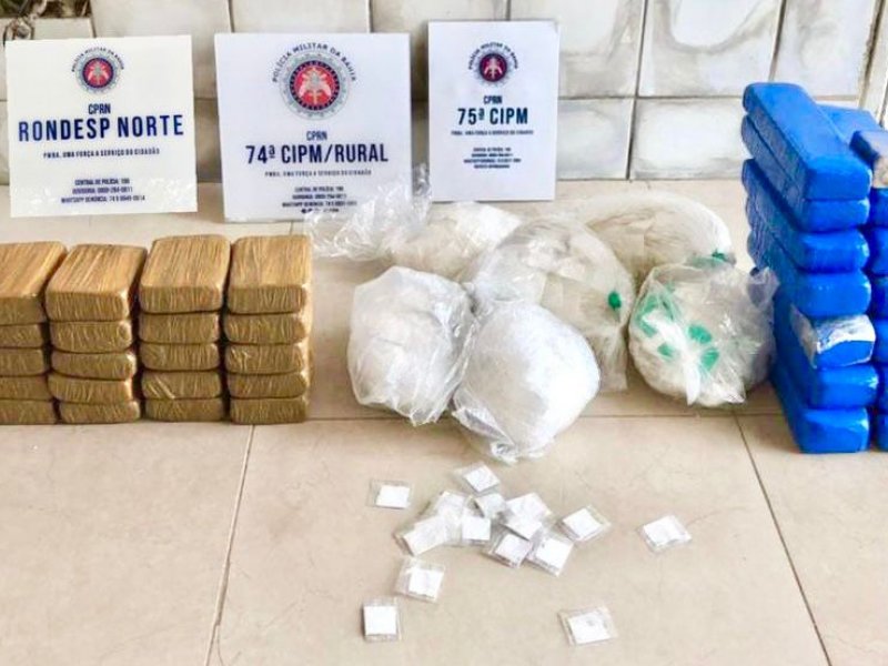 Imagem de Homem é preso com 17 kg de drogas em Juazeiro