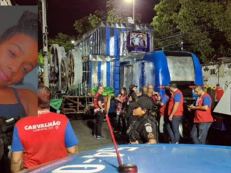 Imagem de Rio: menina atropelada por carro alegórico tem perna amputada