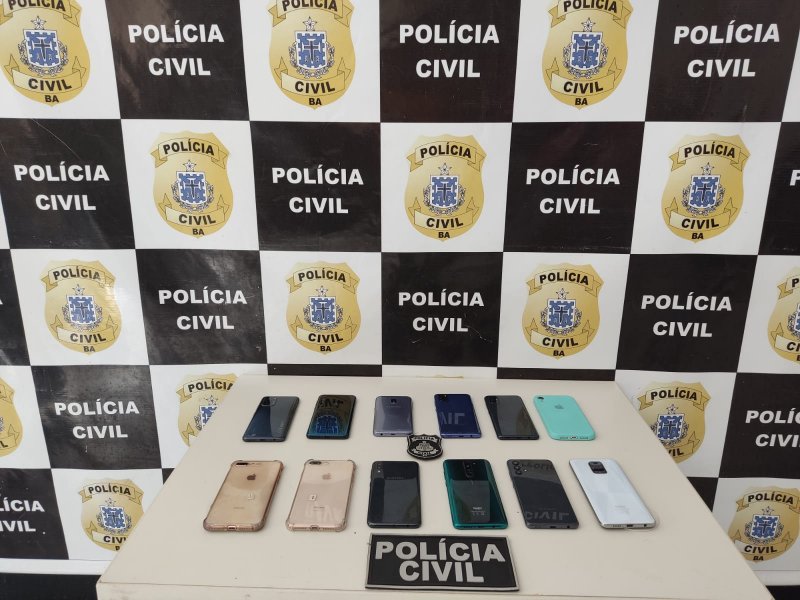 Imagem de Doze celulares furtados são recuperados em menos de 24h