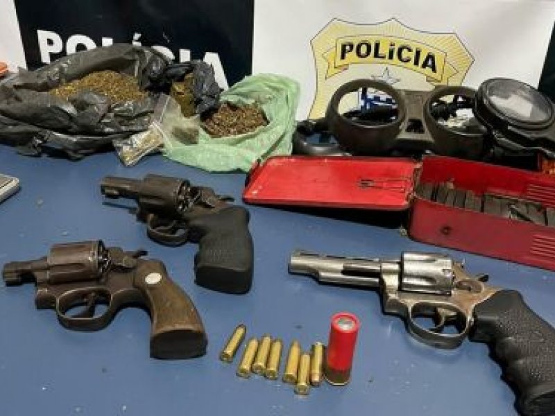 Imagem de Polícia Civil prende quadrilha envolvida em roubos e tráfico de drogas