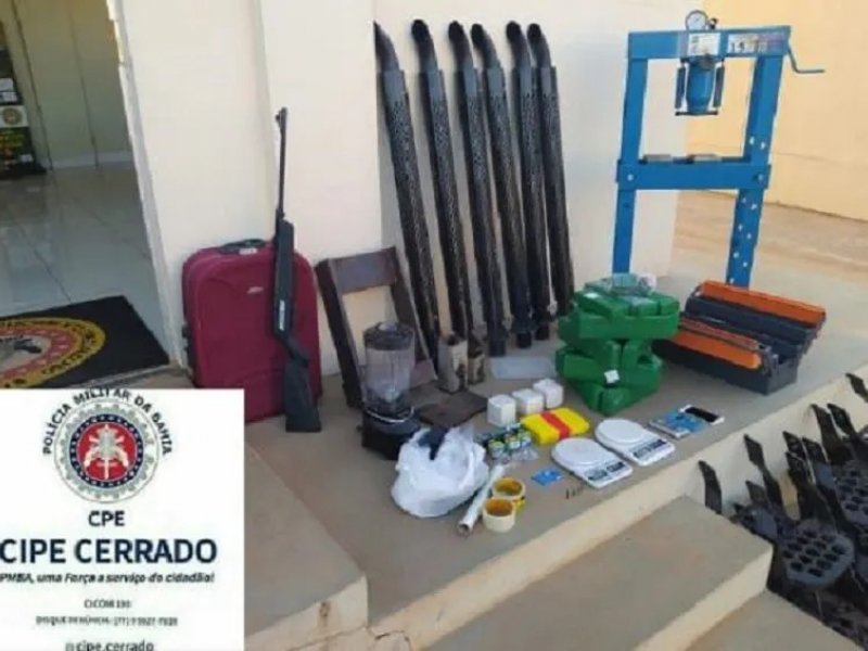 Imagem de Laboratório de drogas é desmontado pela polícia em Luis Eduardo Magalhães 