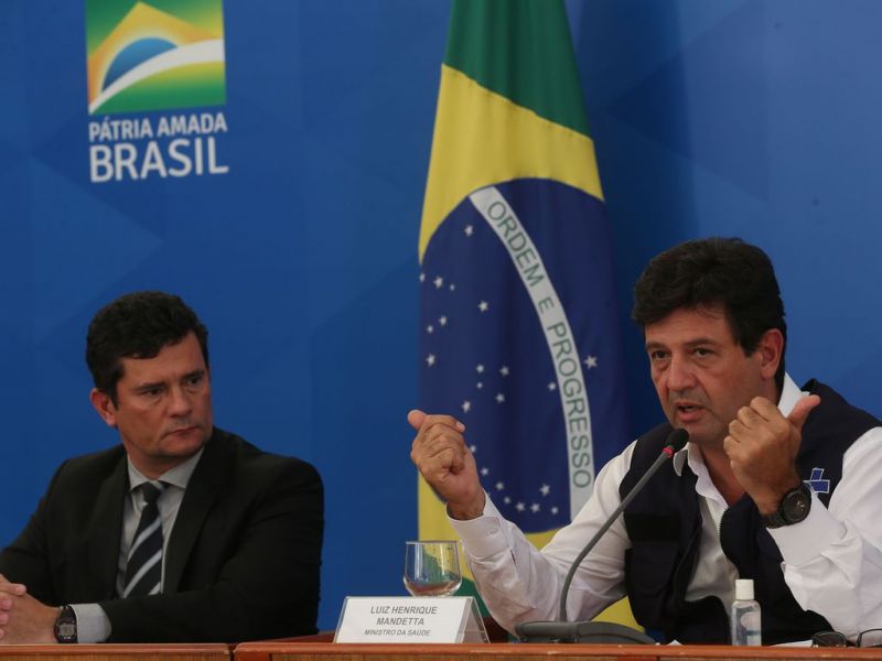 Imagem de Moro e Mandetta são chamados para elaborar programa de governo do União Brasil