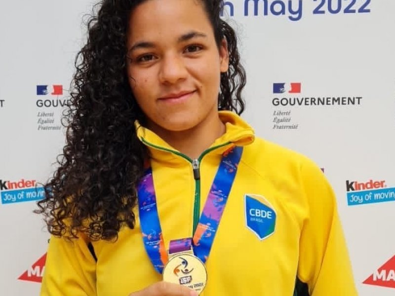Imagem de Soteropolitana conquista ouro no boxe em Olimpíadas Escolares na França