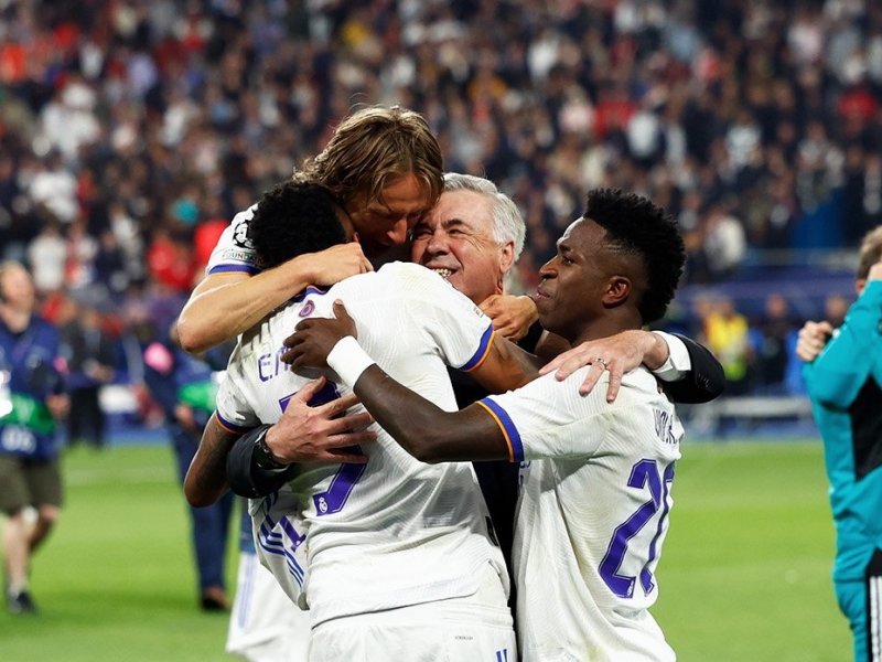 Imagem de Real Madrid é campeão europeu com gol de Vini Jr e brilho de Courtois