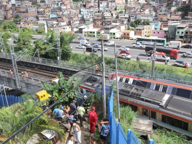 Imagem de Operações nas estações Pirajá e Bom Juá são retomadas após acidente com trens do metrô