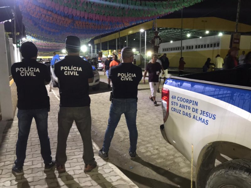 Imagem de Autor de chacina em Cruz das Almas é preso curtindo festa junina