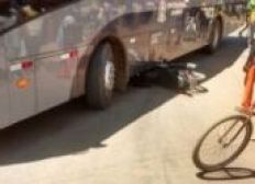 Imagem de Motociclista  morre após ser atropelado por ônibus em Barreiras